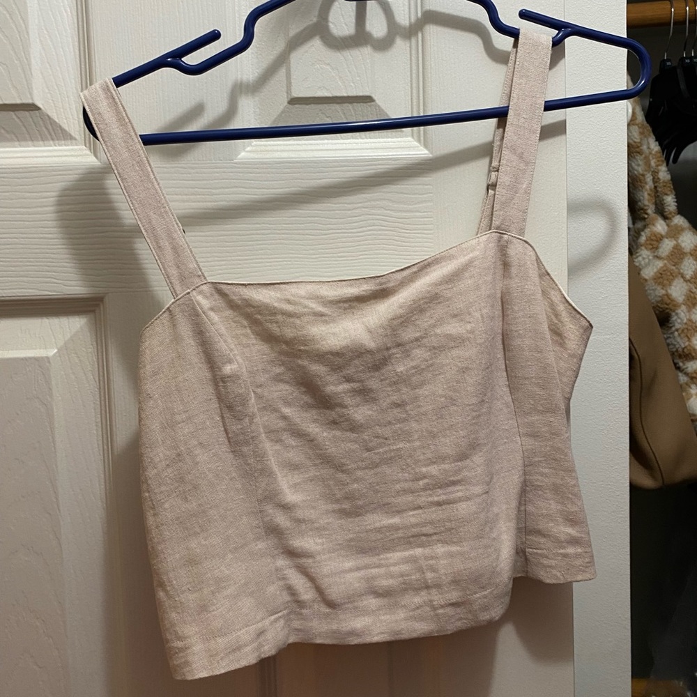 Abercrombie linen top